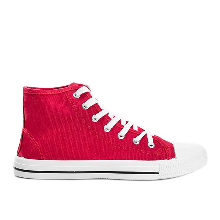 Sneakers alte rosse uomo Maximo rosso