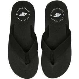 Pantofole da uomo 4F deep black H4L20 KLM004 20S nero