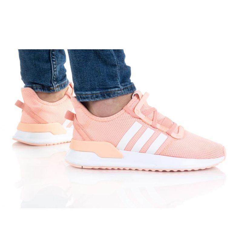 Scarpe Adidas U_Path Run Jr FX5068 arancia rosa