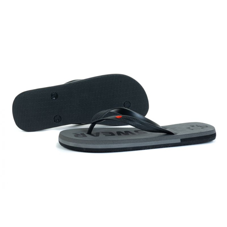 Pantofole 4F M H4L21-KLM006 Grigio Scuro