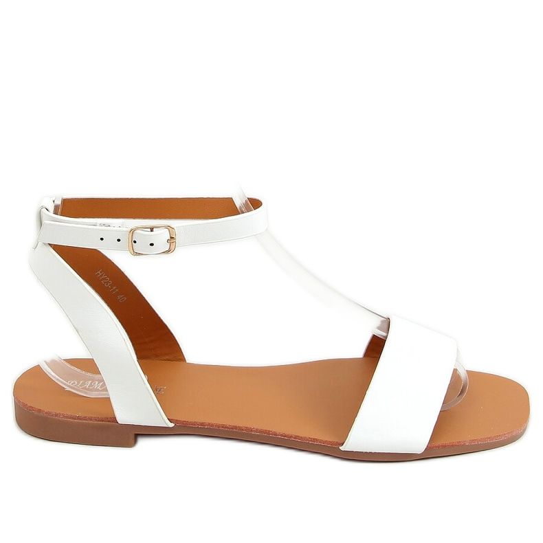 Sandali con catena bianco HY23-11 White bianca