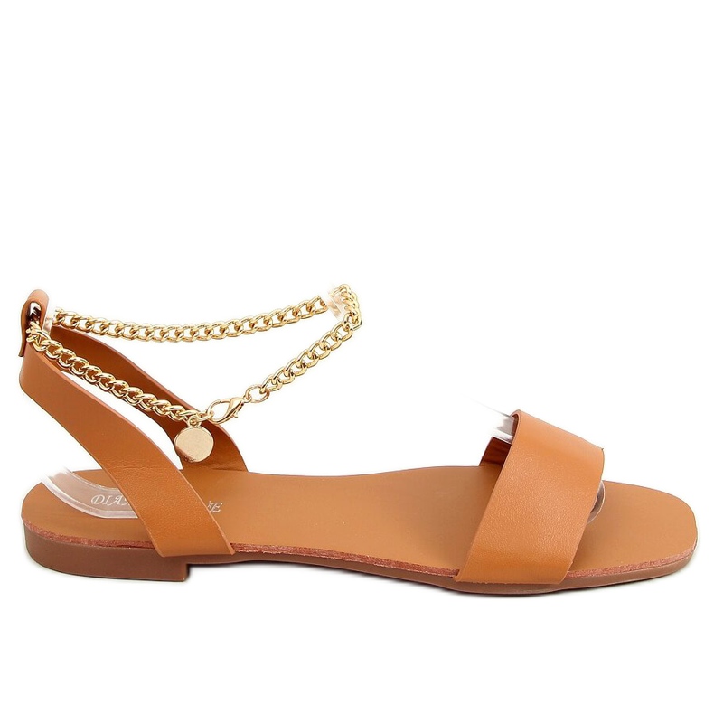Sandali con catena Camel HY23-11 Camel marrone