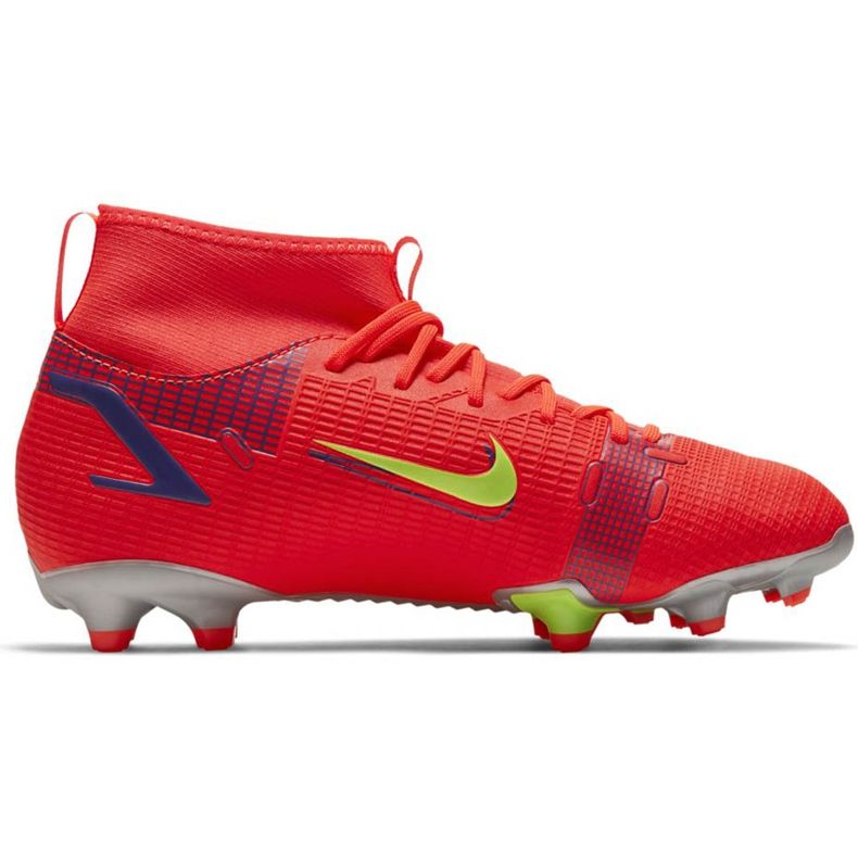 Scarpa da calcio Nike Mercurial Superfly 8 Academy Mg Jr CV1127 600 rosso