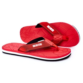 Infradito da uomo Big Star HH174819 Rosso