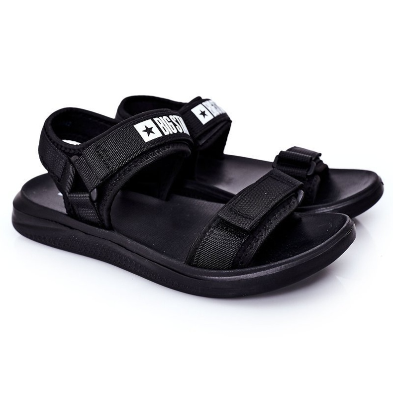 Sandali sportivi da uomo Big Star HH174842 Nero