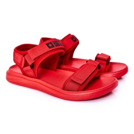 Sandali sportivi da uomo Big Star HH174844 Rosso