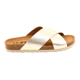 Flip flip di oro metallico femminile izzi d'oro