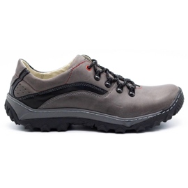 Olivier Scarpe da trekking da uomo 268K nere nero grigio