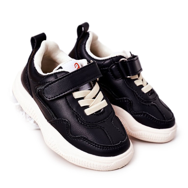 Apawwa Scarpe sportive per bambini Sneakers Black Runner nero