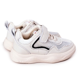 Apawwa Scarpe Sportive Bambini Sneakers Beige Fun