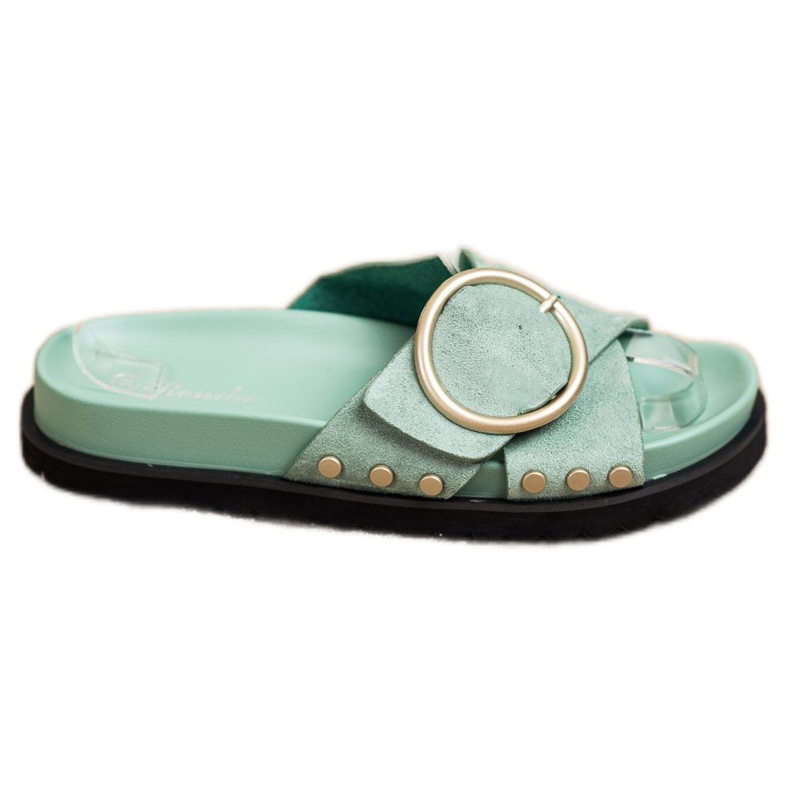 Renda Pantofole casual verde