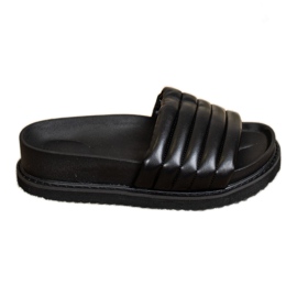 Seastar Pantofole in ecopelle leggera nero