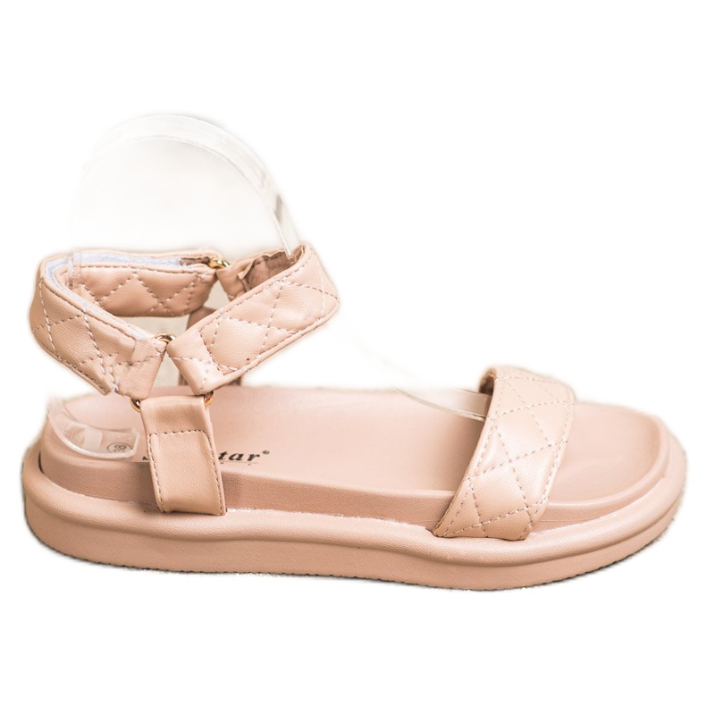 Seastar Sandali Beige Con Ecopelle