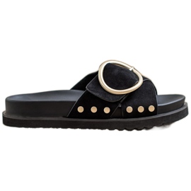 Renda Pantofole casual nero