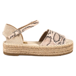 Bestelle Espadrillas aperte beige