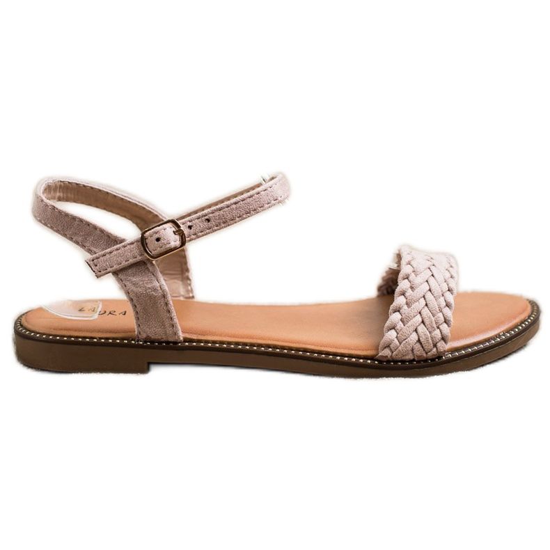 Laura Mode Sandali beige casual