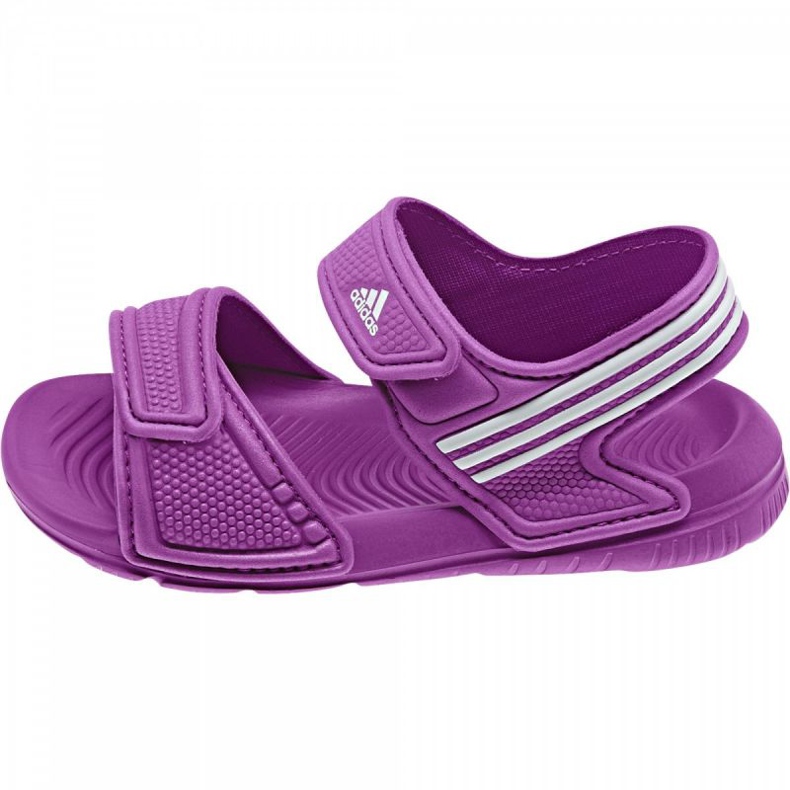 Adidas Akwah 9 Bambini B40662 sandali viola blu