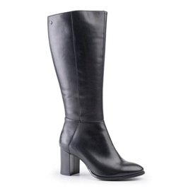 Marco Shoes Stivali da donna in pelle Marco nero