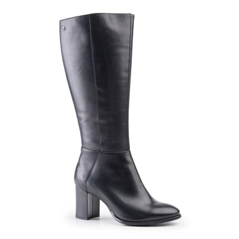Marco Shoes Stivali da donna in pelle Marco nero
