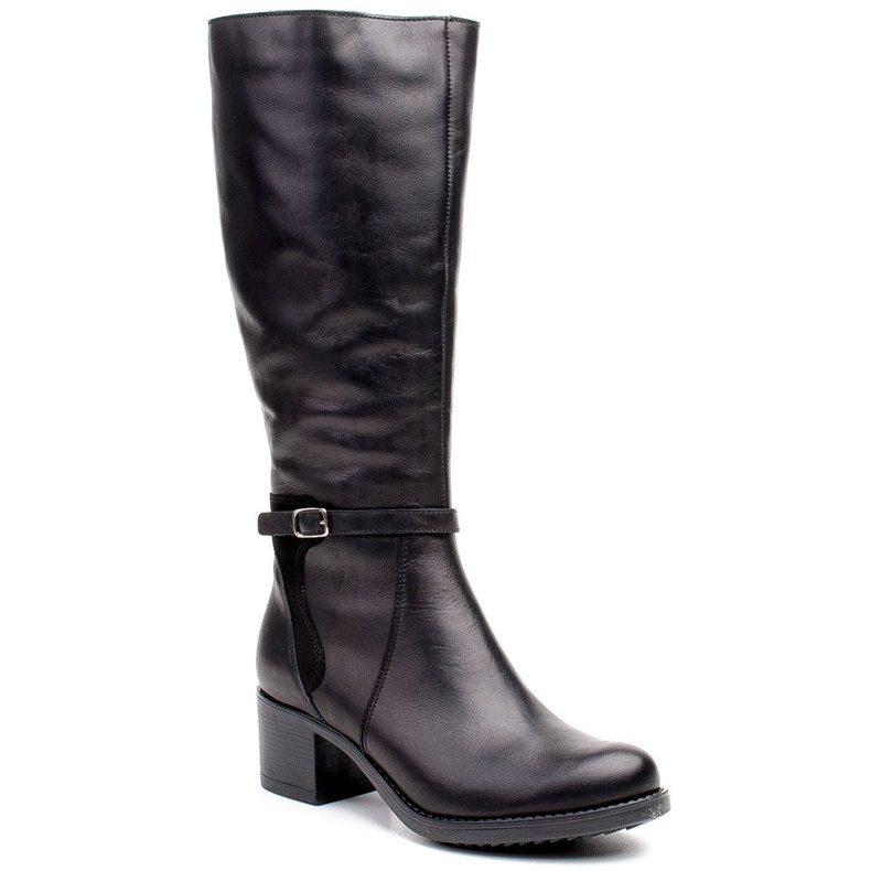 Marco Shoes Comodi stivali da donna 0928K per i giorni gelidi nero