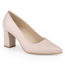 Marco Shoes Décolleté 1068P colore rosa cipria con getti