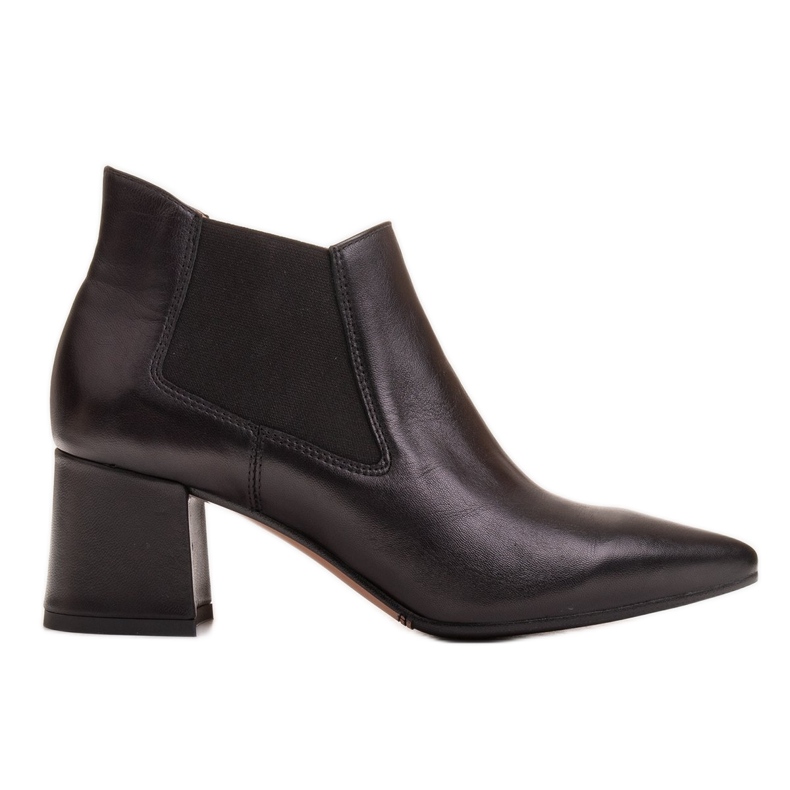 Marco Shoes Stivali sottili e bassi 1325B con gomma nero