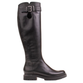 Marco Shoes Stivali 1340K neri con dettagli in metallo nero