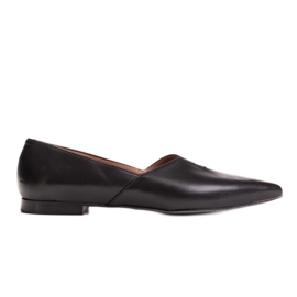 Marco Shoes Ballerine nere da donna Marco 1285P con cut-out nero