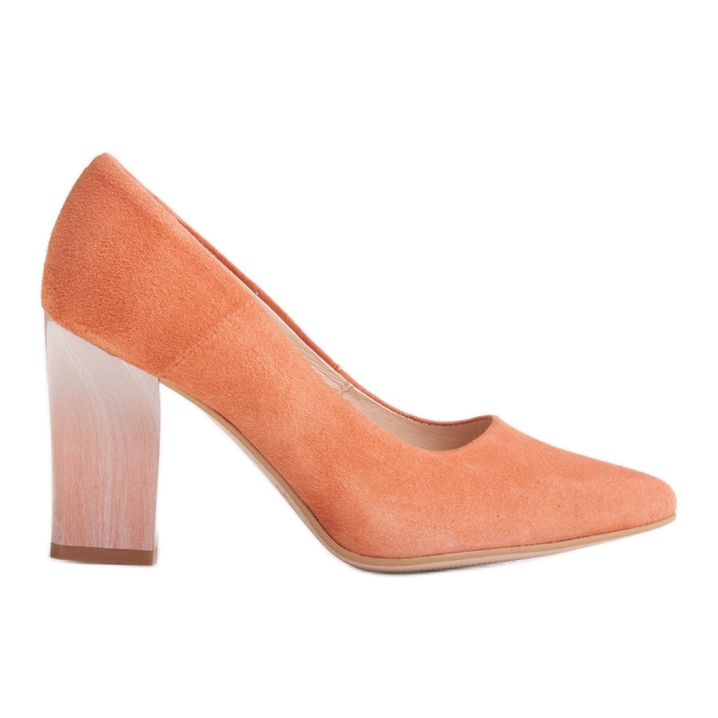 Marco Shoes Décolleté 320P in camoscio naturale - albicocca arancia