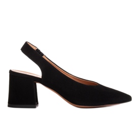 Marco Shoes Sandali neri 1501P con cinturino e gomma nero