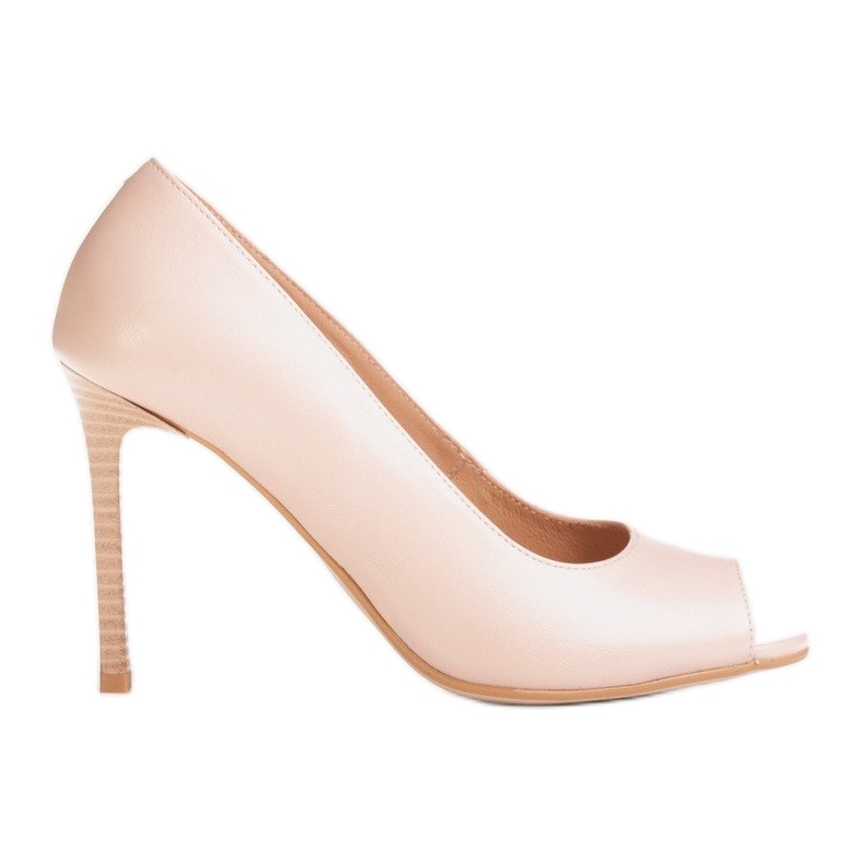 Marco Shoes 1581P sandali beige con tacco alto