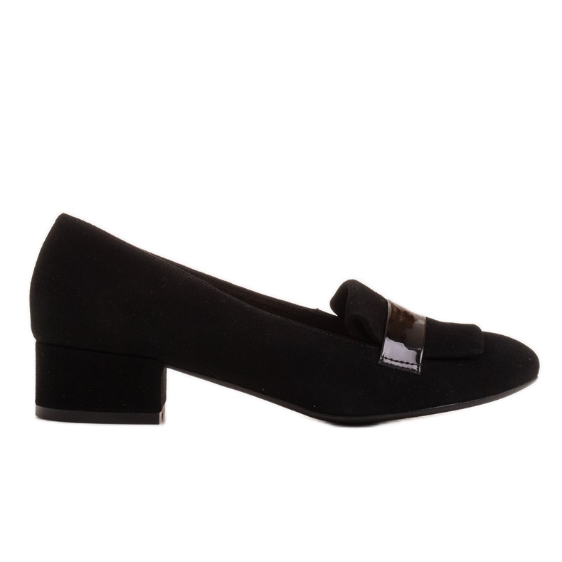 Radoskór Classiche scarpe da donna nere per un piede più ampio nero
