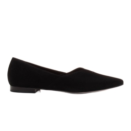 Marco Shoes Ballerine nere da donna Marco 1285P con cut-out nero