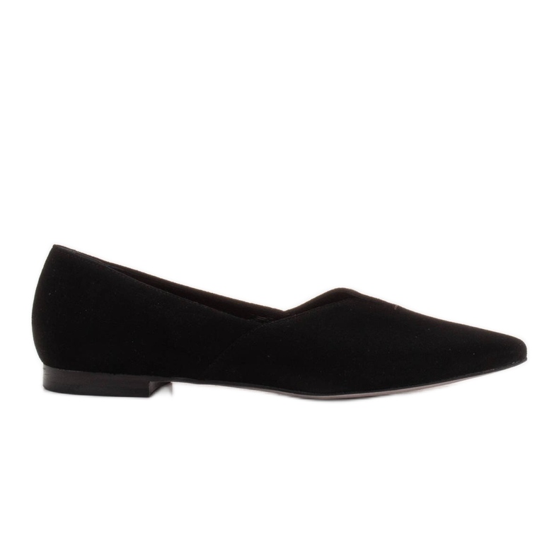 Marco Shoes Ballerine nere da donna Marco 1285P con cut-out nero