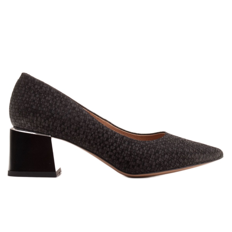 Marco Shoes Eleganti décolleté in camoscio nero