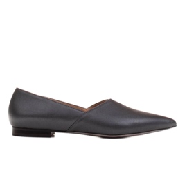 Marco Shoes Ballerine Marco 1285P da donna grafite con cut-out grigio