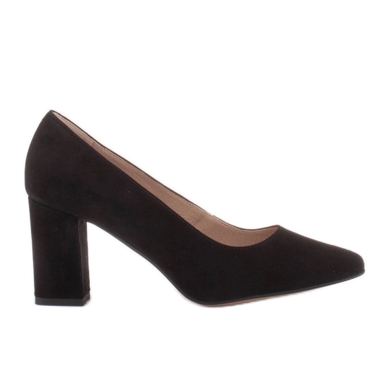 Marco Shoes Décolleté nere 1066P con tacco nero