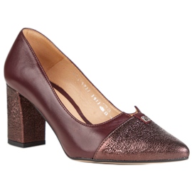 Marco Shoes Décolleté da donna Marco 1411P rosso multicolore