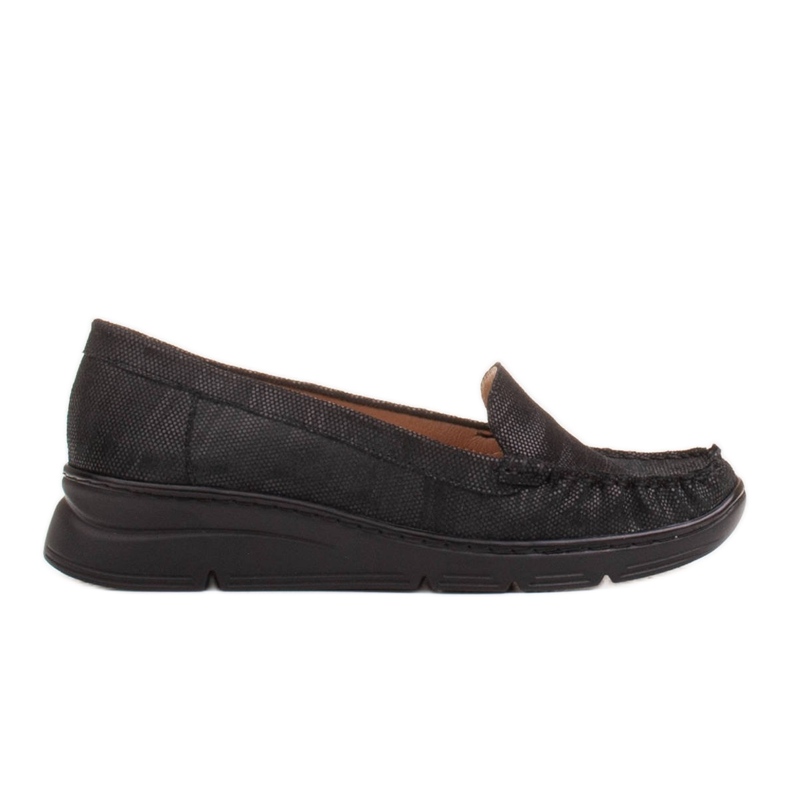 Radoskór Comode scarpe da donna nere per un piede più largo nero