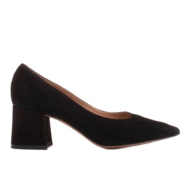 Marco Shoes Eleganti décolleté 1434P in camoscio nero
