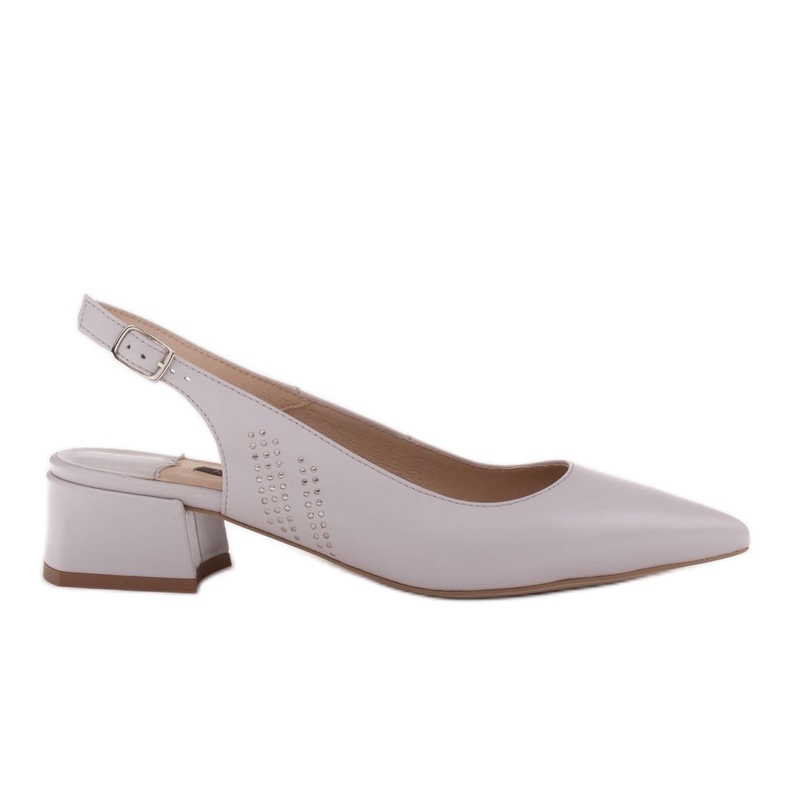Marco Shoes Sandali eleganti con jets sul lato grigio