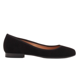 Marco Shoes Ballerine da donna Marco realizzate in pregiato camoscio naturale nero