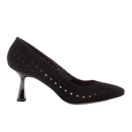 Marco Shoes Eleganti décolleté realizzate in delicata pelle naturale nero