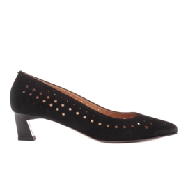 Marco Shoes Décolleté da donna con perforazione interessante nero