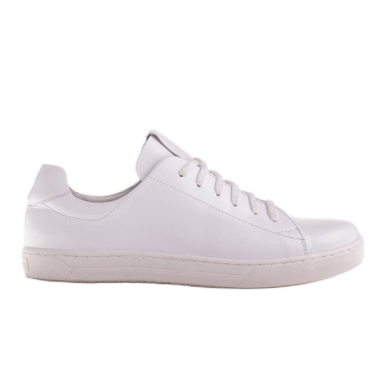 Marco Shoes Sneakers sportive in pelle fiore bianca