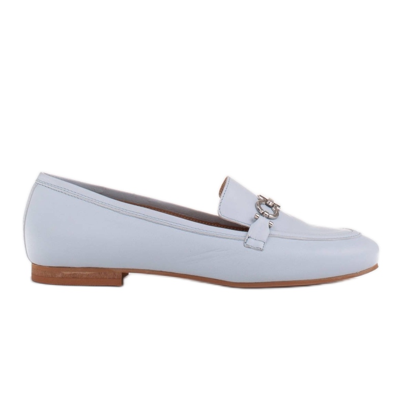 Marco Shoes Mocassini ballerine da donna con decorazioni blu