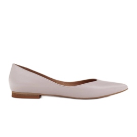 Marco Shoes Ballerine da donna con fianchi bassi bianca multicolore
