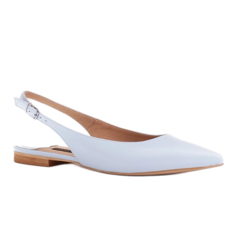 Marco Shoes Sandali blu in pelle naturale