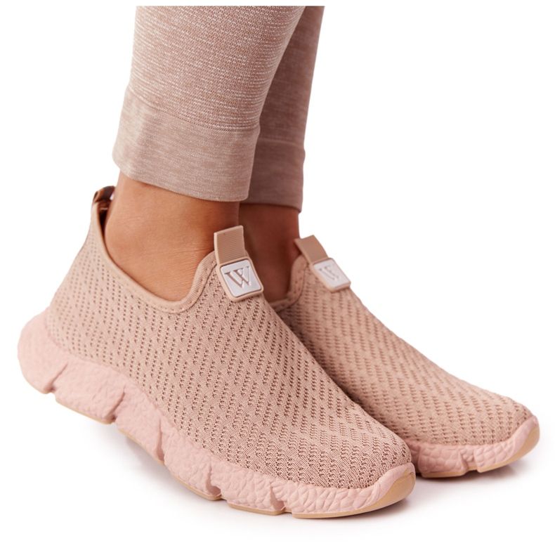 Scarpe Sportive Donna Slip-on Beige Marathon cachi