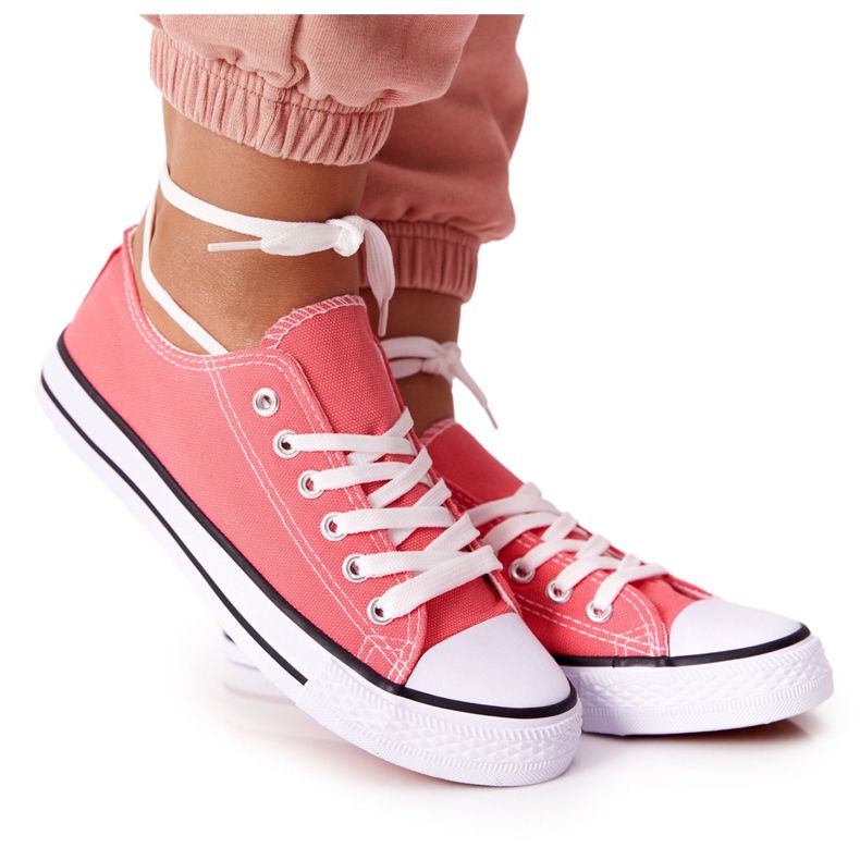 Sneakers da donna Classic Omer Coral rosso